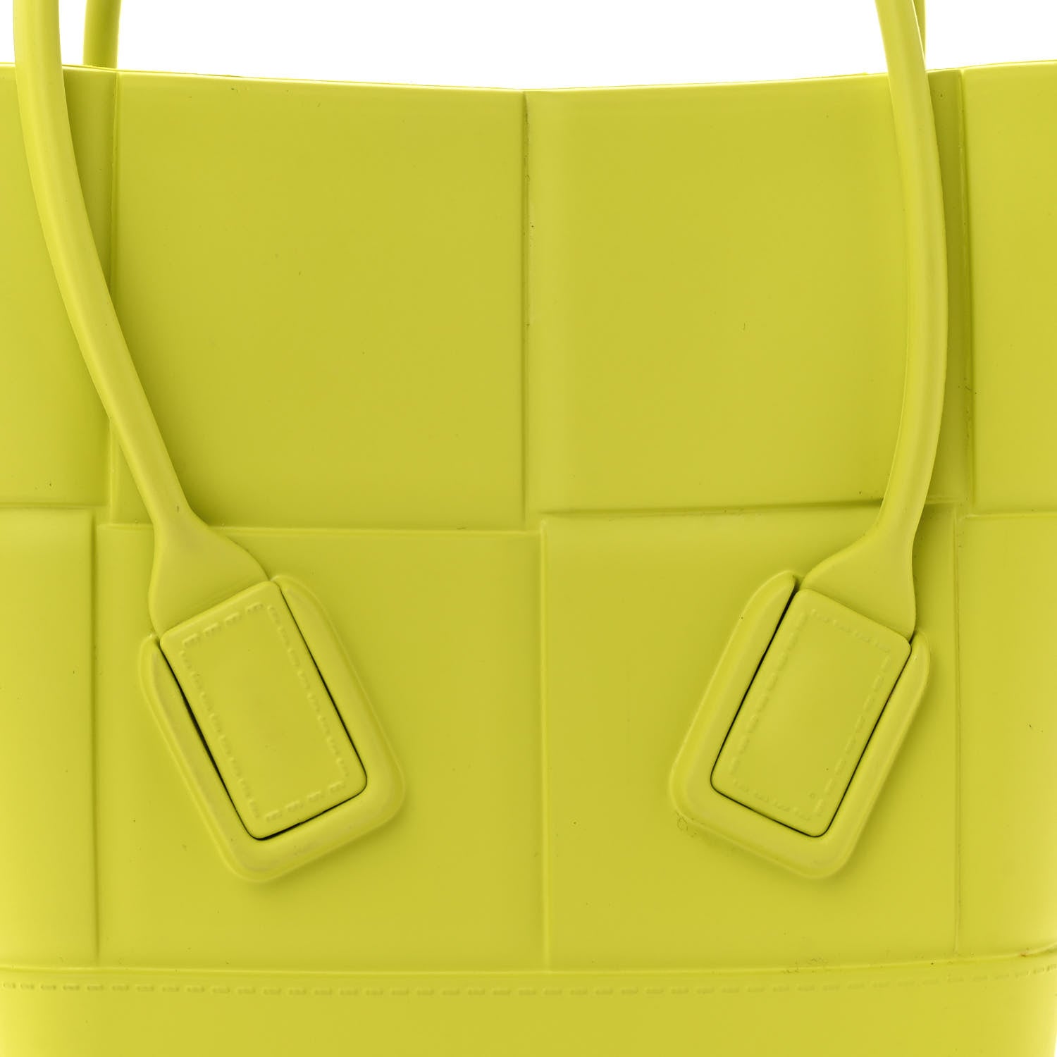 Bottega Veneta Rubber Maxi Intrecciato Mini Arco Kiwi Green 7 of 10