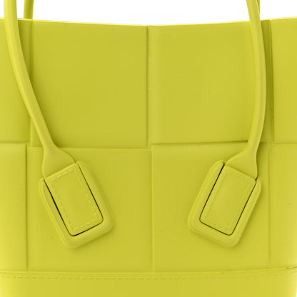 Bottega Veneta Rubber Maxi Intrecciato Mini Arco Kiwi Green 7 of 10