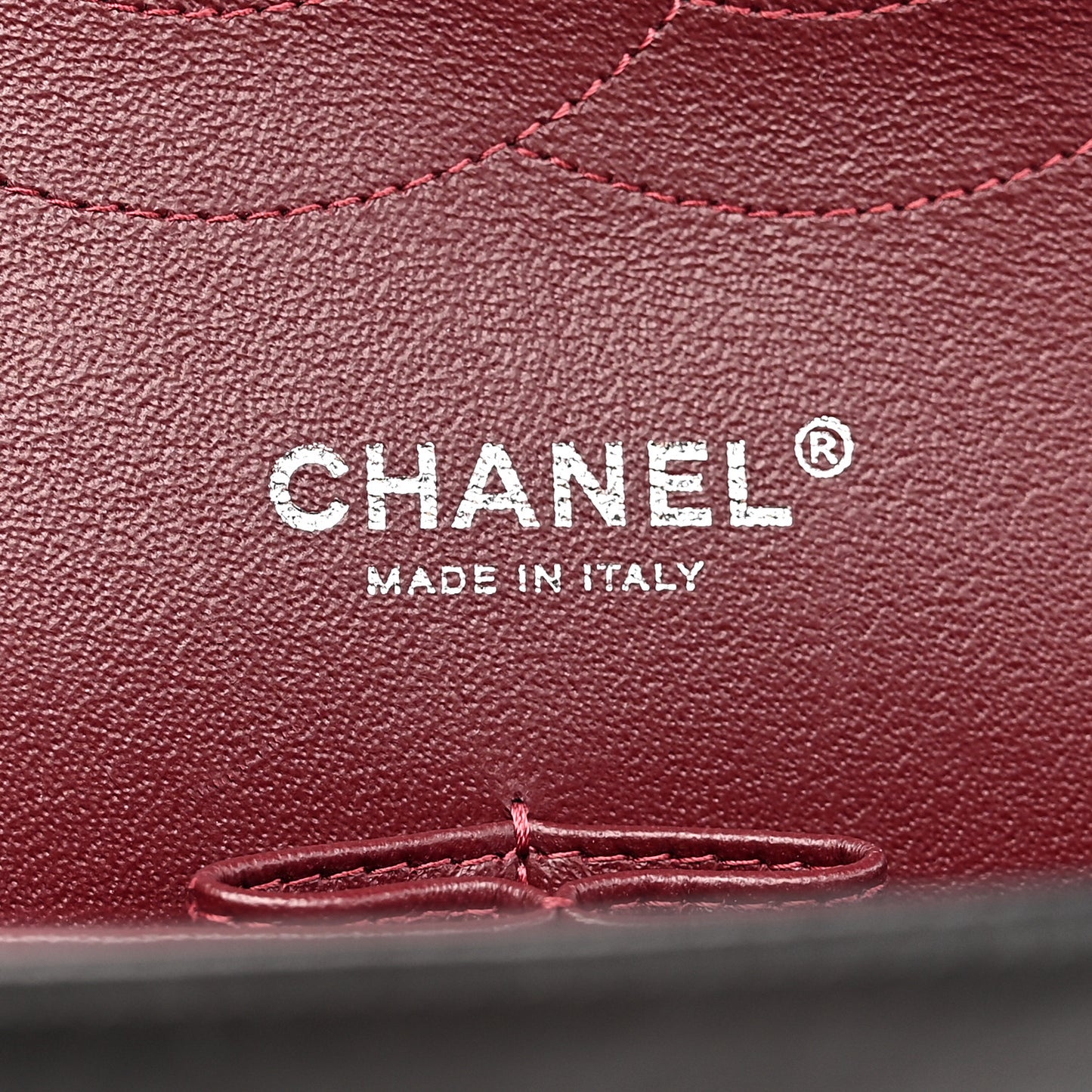 Lambskin Quilted Jumbo Double Flap Black