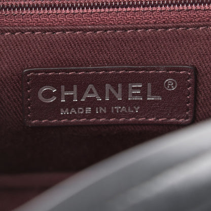 Chanel Aged Calfskin Quilted Small Easy Flap Black 6 of 11