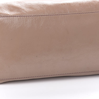 Gucci Patent Medium Soho Chain Shoulder Bag Dark Cipria 10 of 12