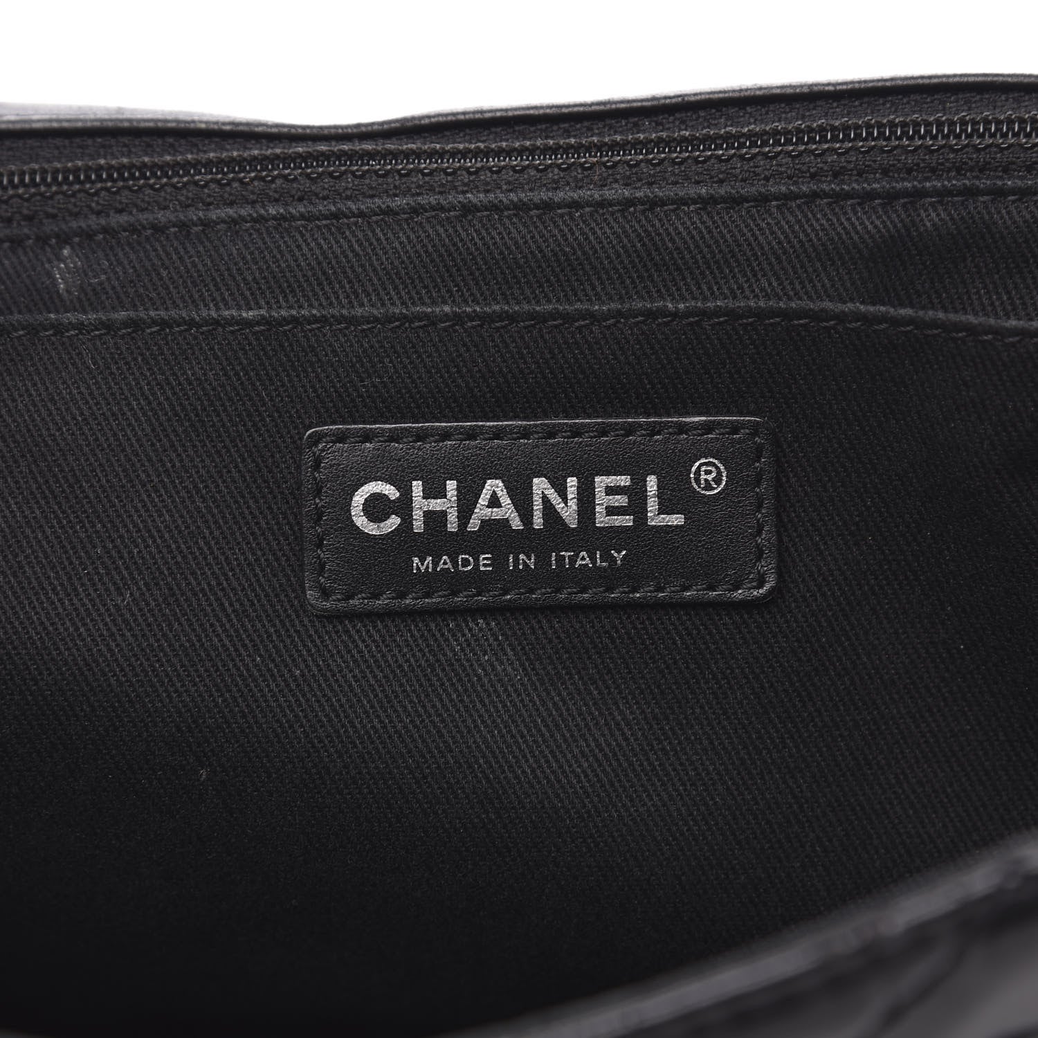 Chanel Vinyl Quilted In the Business Flap Bag Black 6 of 19