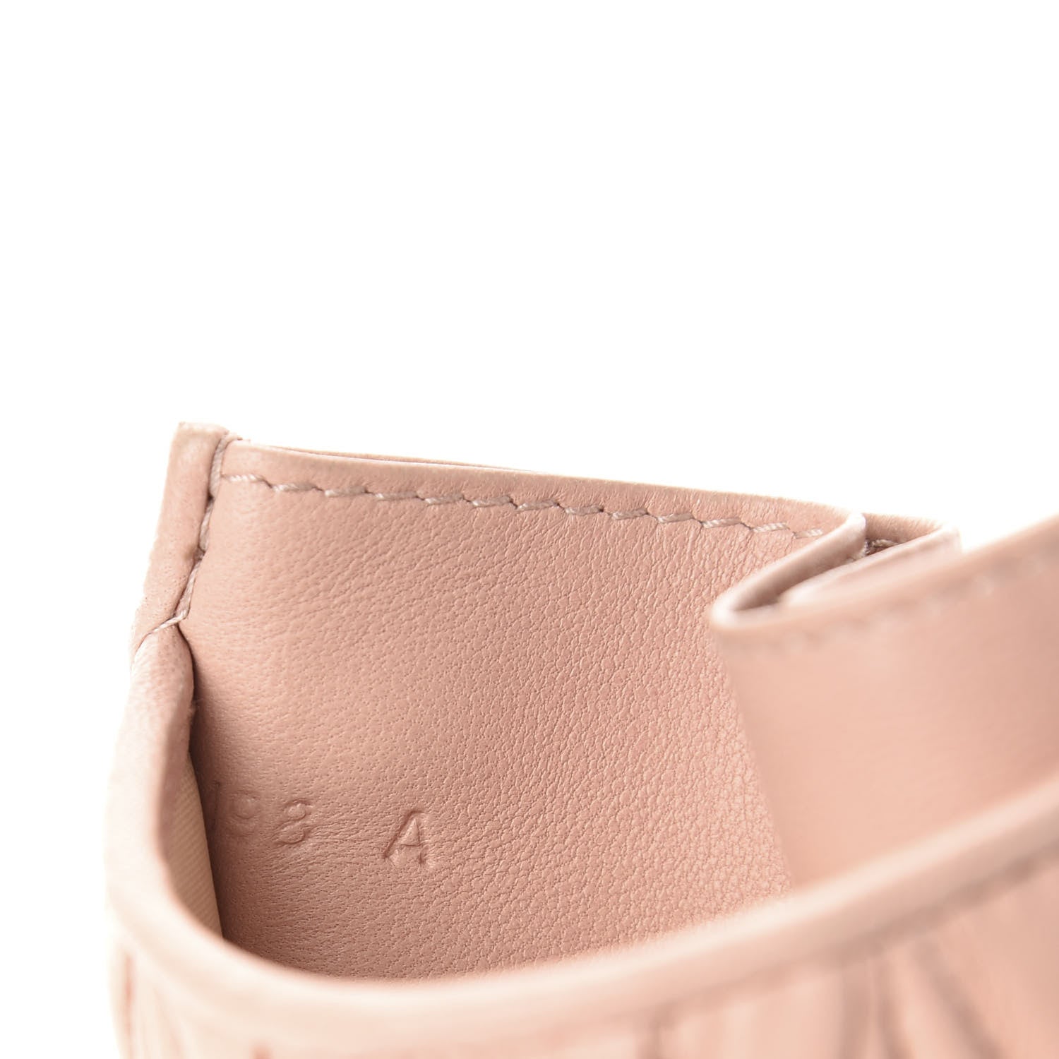 Miu Miu Nappa Matelasse Card Holder Cammeo 9 of 9