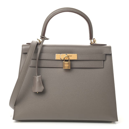 Hermes Epsom Kelly Sellier 28 Etain 1 of 9