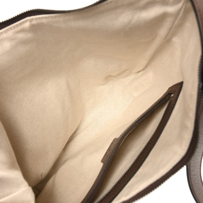 Gucci GG Supreme Monogram Web Small Ophidia Half Moon Hobo Brown 5 of 10