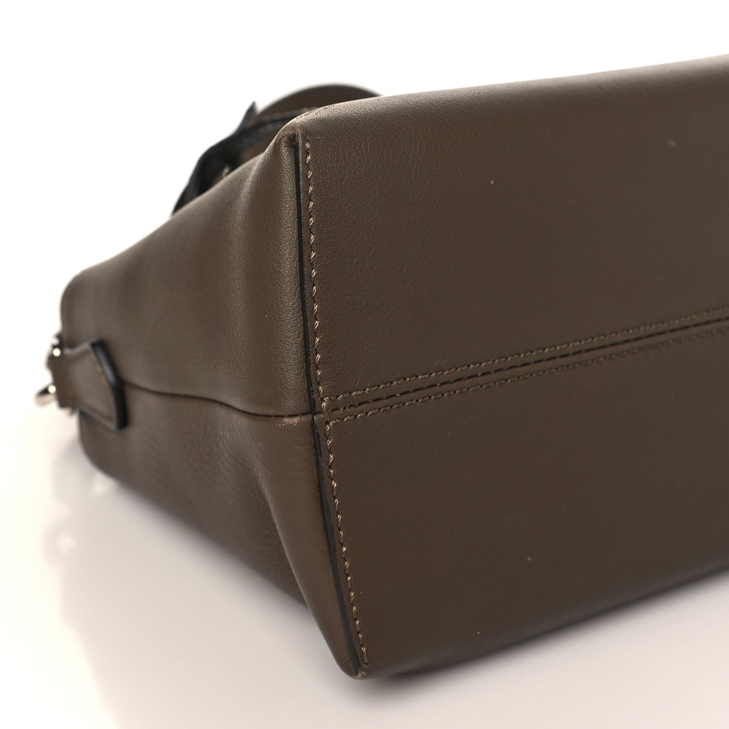 Vitello Dolce Bi-Color FF 1974 Embossed Medium By The Way Boston Bag Maya Black