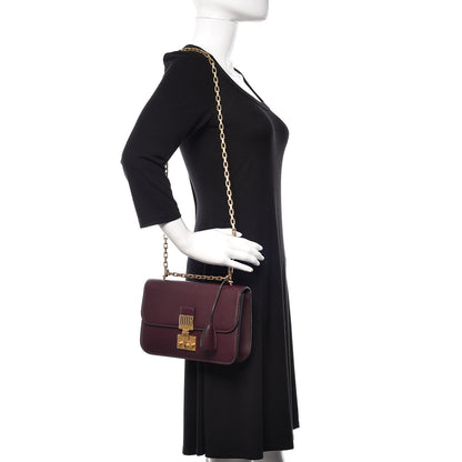 Christian Dior Calfskin Large Dioraddict Flap Bag Deep Amaranth 2 of 9