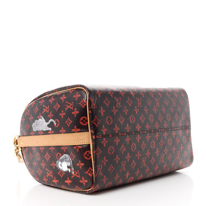 Louis Vuitton Catogram Speedy Bandouliere 30 Marron 4 of 15