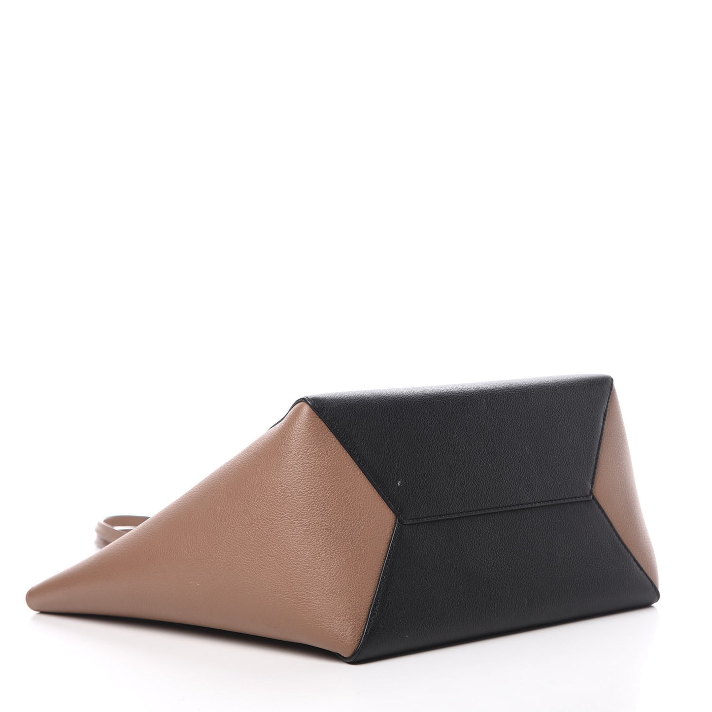 Calfskin Lockme Cabas Bois de Rose Black