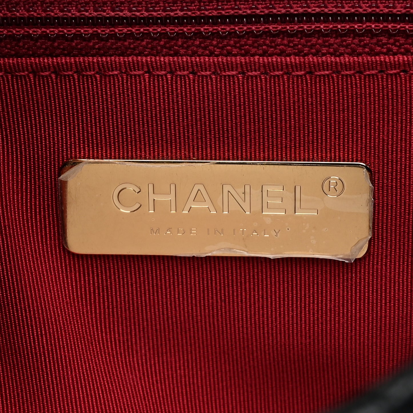 Goatskin Quilted Large Chanel 19 Flap Black