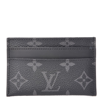 Louis Vuitton Monogram Eclipse Porte-Cartes Double Card Holder 1 of 8