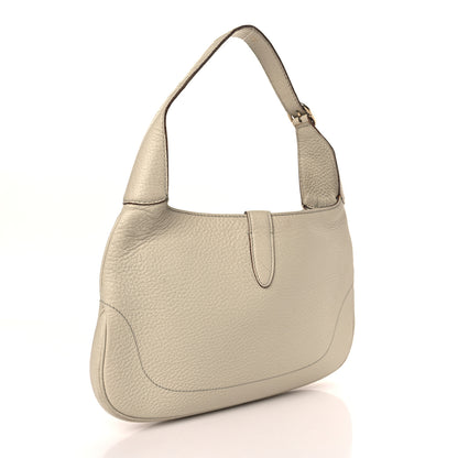 Gucci Calfskin Small Jackie O Hobo White 3 of 11