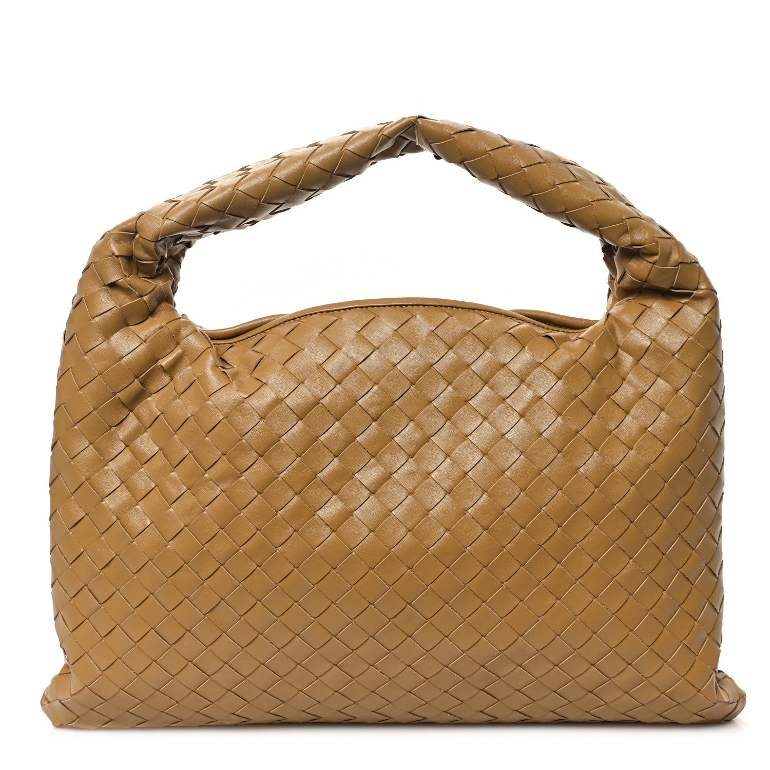 Bottega Veneta Calfskin Intrecciato Small Hop Dark Praline 1 of 10