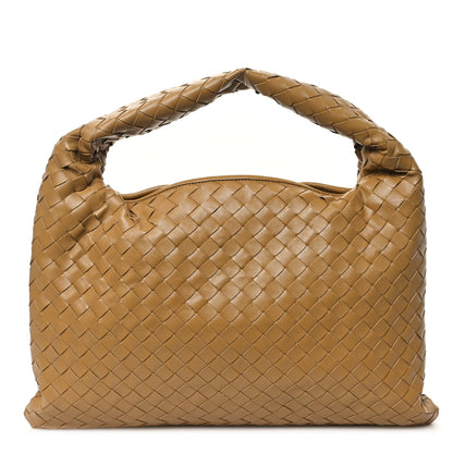 Bottega Veneta Calfskin Intrecciato Small Hop Dark Praline 1 of 10