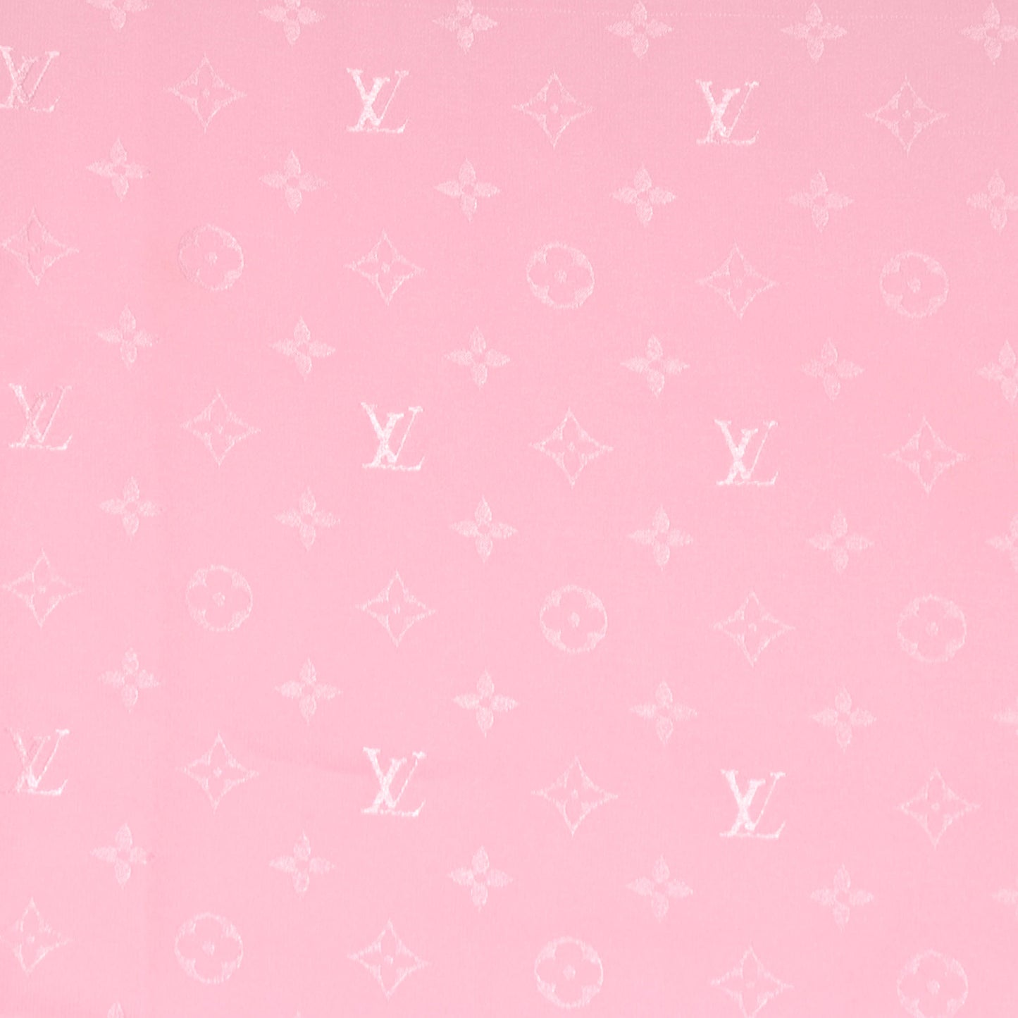 Silk Monogram Pink Monaco Scarf