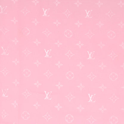 Louis Vuitton Silk Monogram Pink Monaco Scarf 1 of 5