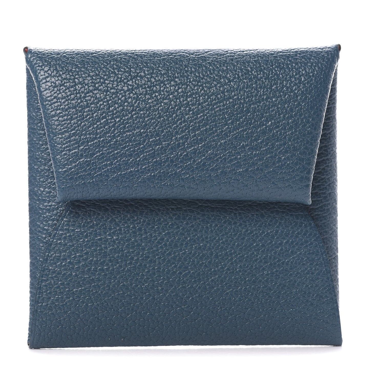 Chevre Mysore Bastia Verso Coin Purse Vert Bosphore Rose D'ete