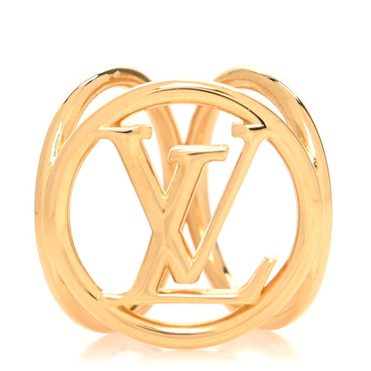 Louis Vuitton Louise Scarf Ring Holder Gold 1 of 3