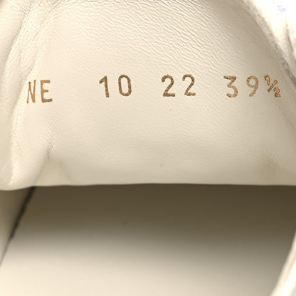 Christian Dior Canvas Oblique Walk'N'Dior Low Top Sneakers 39.5 Powder Nude 6 of 11