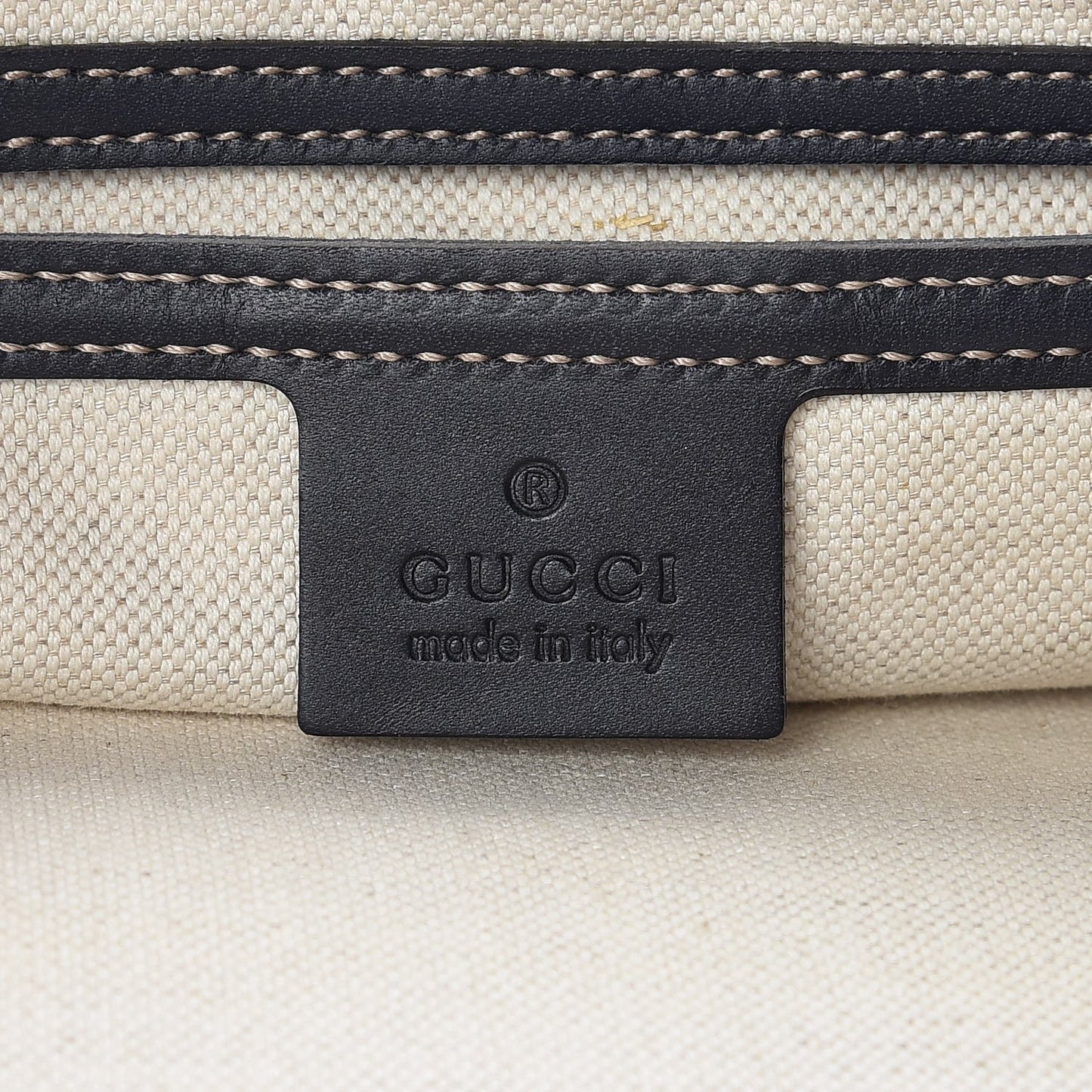 GG Plus Monogram Belt Bag Navy