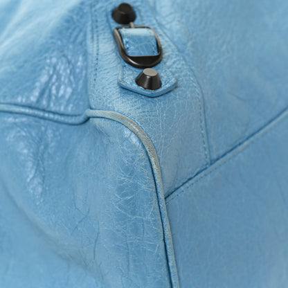 Balenciaga Agneau Classic Hardware Velo Bleu Indigo 12 of 17