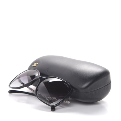 Chanel Lambskin Square Chain Sunglasses 5210-Q Black 8 of 8