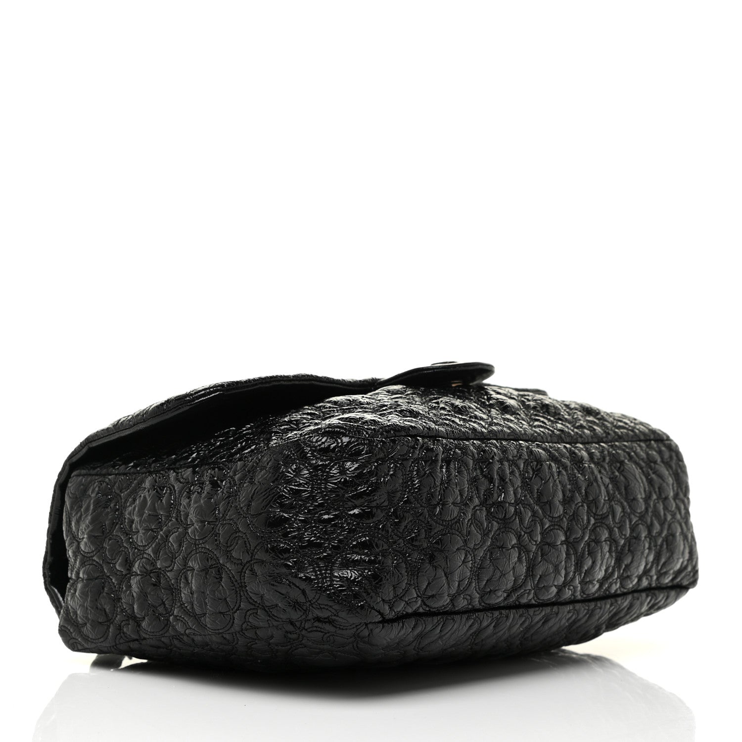 Chanel Vinyl Rock In Moscow Single Flap Black 4 of 18