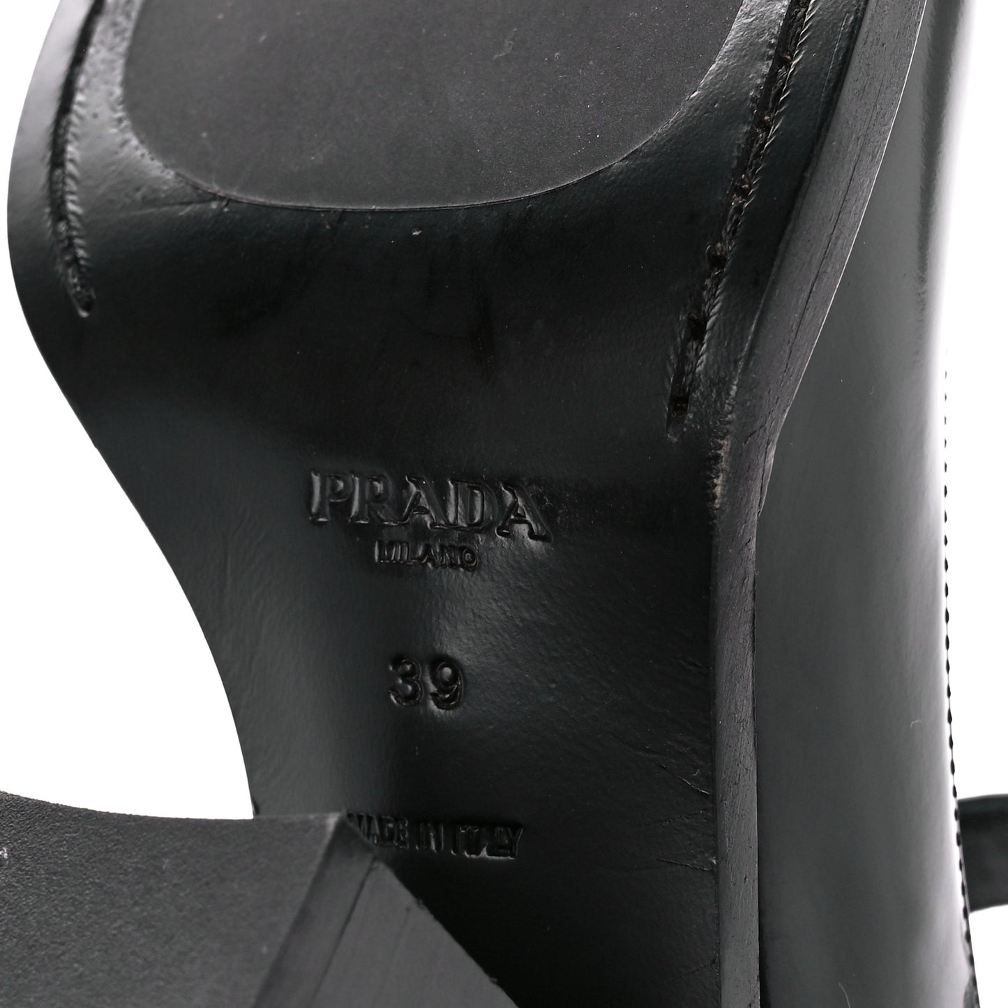 Spazzolato Mary Jane 90mm Pumps 39 Black