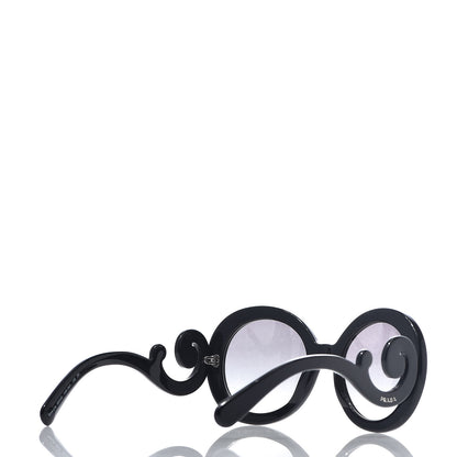 Prada Baroque Sunglasses SPR 27N Black 4 of 8