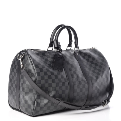 Louis Vuitton Damier Graphite Keepall Bandouliere 45 3 of 10