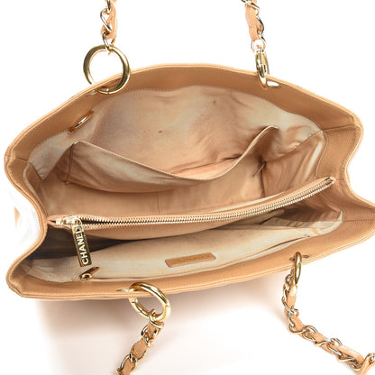Chanel Caviar Quilted Grand Shopping Tote GST Beige 5 of 15