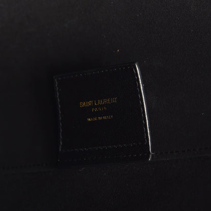 Saint Laurent Calfskin Large Shopping Tote Black 7 of 13