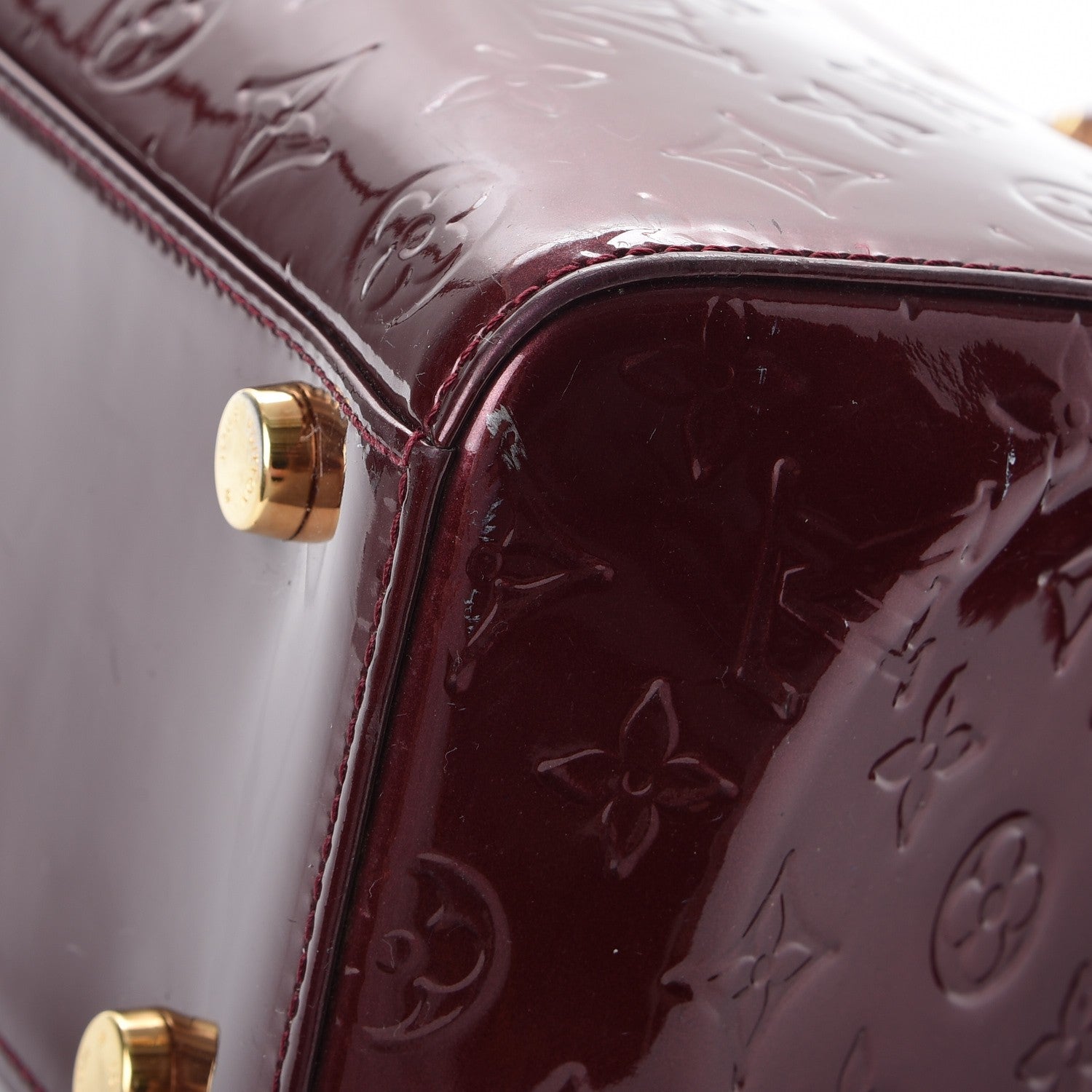 Louis Vuitton Vernis Brea GM Rouge Fauviste 14 of 14