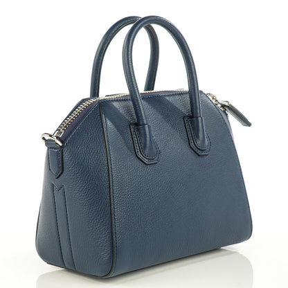 Givenchy Sugar Goatskin Mini Antigona Navy 4 of 10