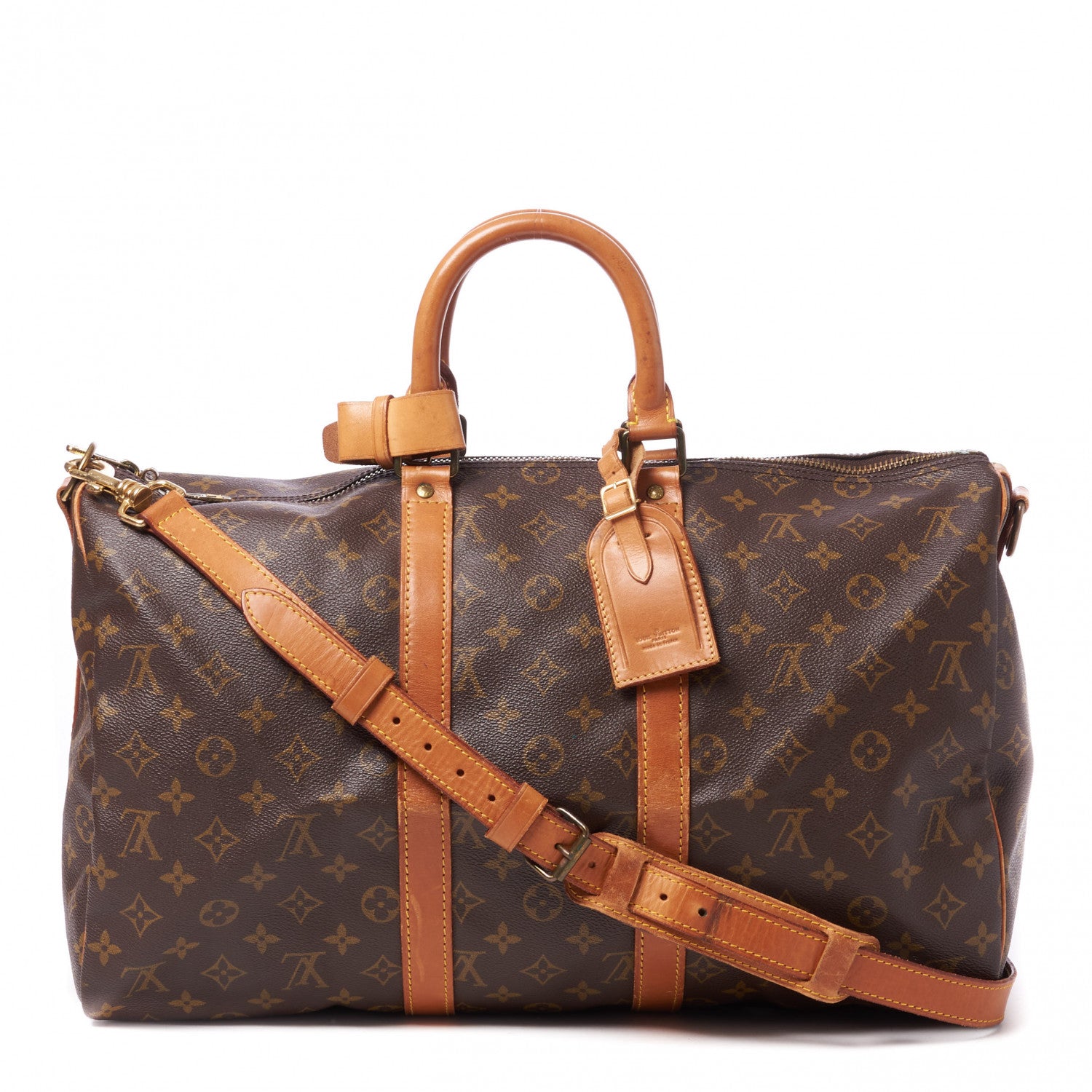 Louis Vuitton Monogram Keepall Bandouliere 45 1 of 10