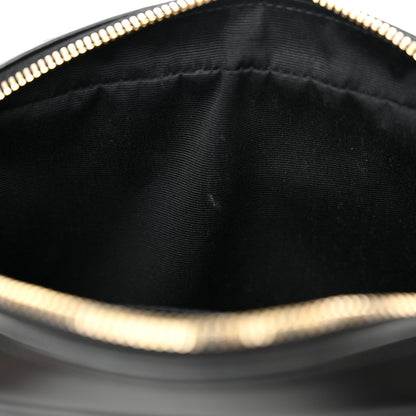 Saint Laurent Calfskin Matelasse Monogram Lou Camera Bag Black 12 of 14