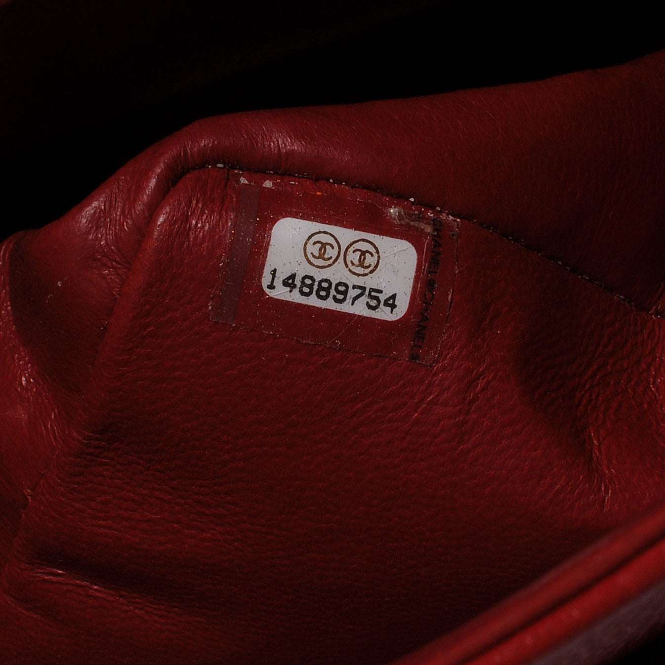Caviar Quilted Maxi Double Flap Red