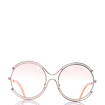 Chloe Isidora Oversized Round Sunglasses CE122S Rose Gold 2 of 6