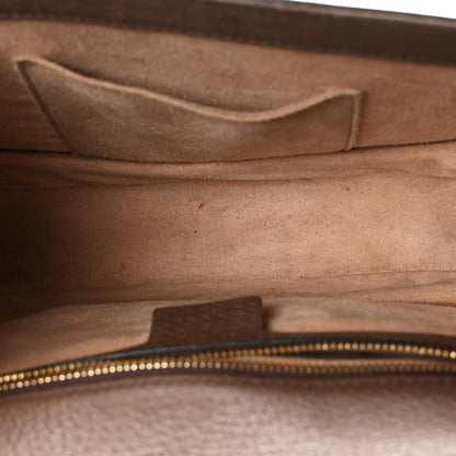 Gucci GG Supreme Monogram Web Small Ophidia Flap Messenger Bag Brown 4 of 9
