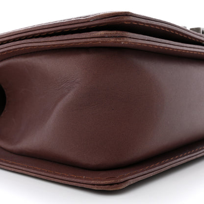 Chanel Calfskin Stitched Medium Boy Flap Brown 8 of 12