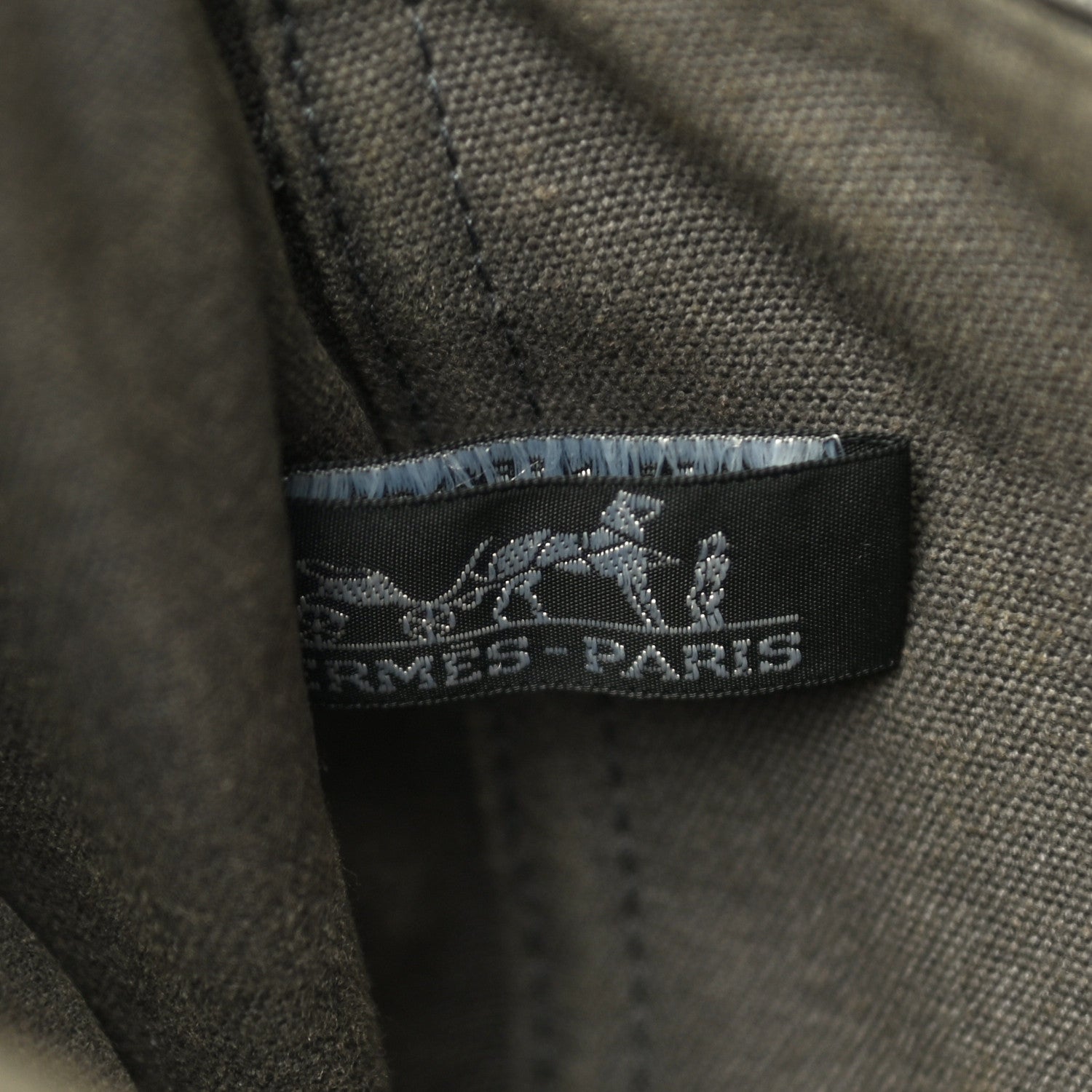 Hermes Canvas Tout Fourre PM Grey 6 of 9