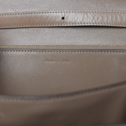 Celine Liege Calfskin Medium Classic Box Flap Bag Taupe 6 of 14