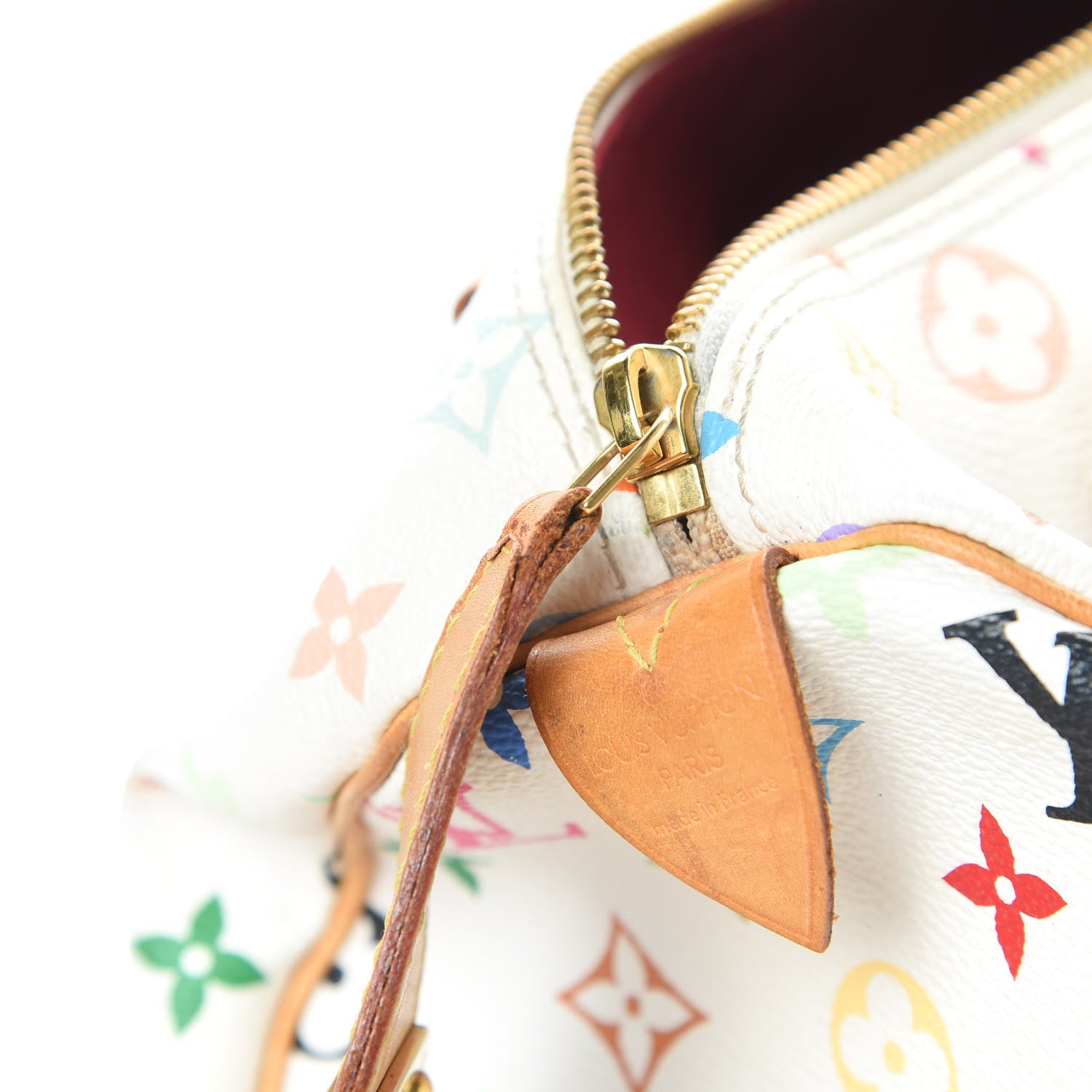 Louis Vuitton Monogram Multicolor Speedy 30 White 15 of 16