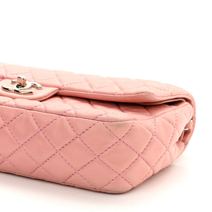 Chanel Lambskin Quilted Medium Double Flap Light Pink 10 of 10
