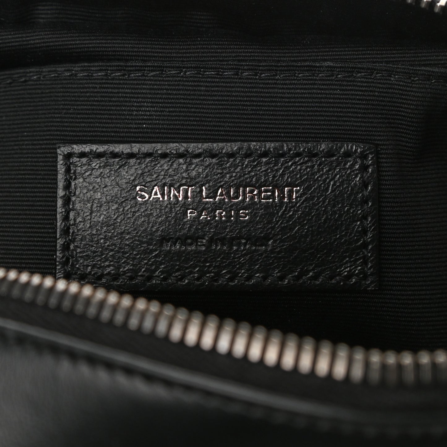 Calfskin Matelasse Monogram Lou Camera Bag Black