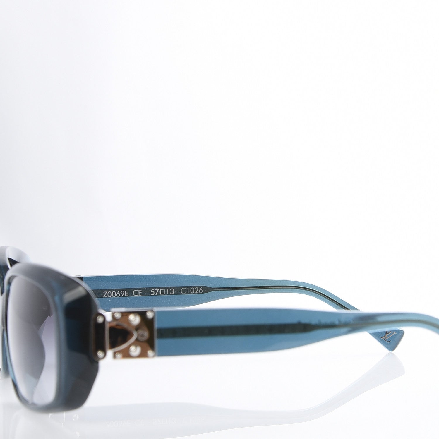 Louis Vuitton Acetate Soupcon GM Sunglasses Z0069E Blue 6 of 8