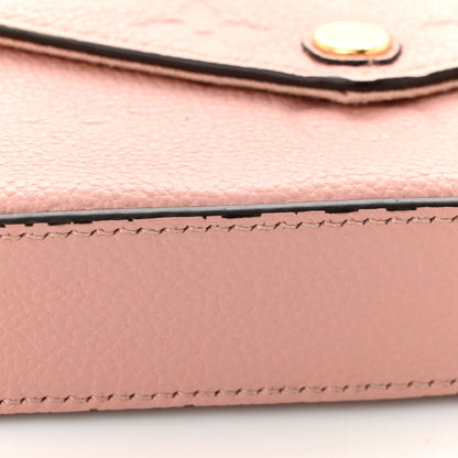 Louis Vuitton Empreinte Pochette Felicie Chain Wallet Rose Poudre 10 of 14