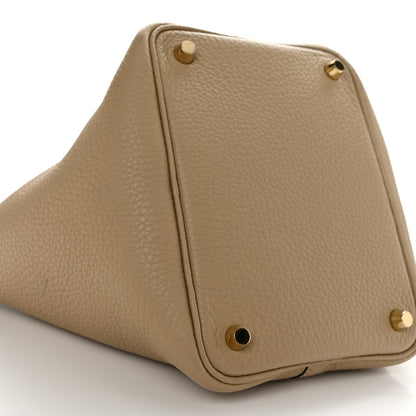 Hermes Taurillon Clemence Picotin Lock 18 PM Trench 9 of 11