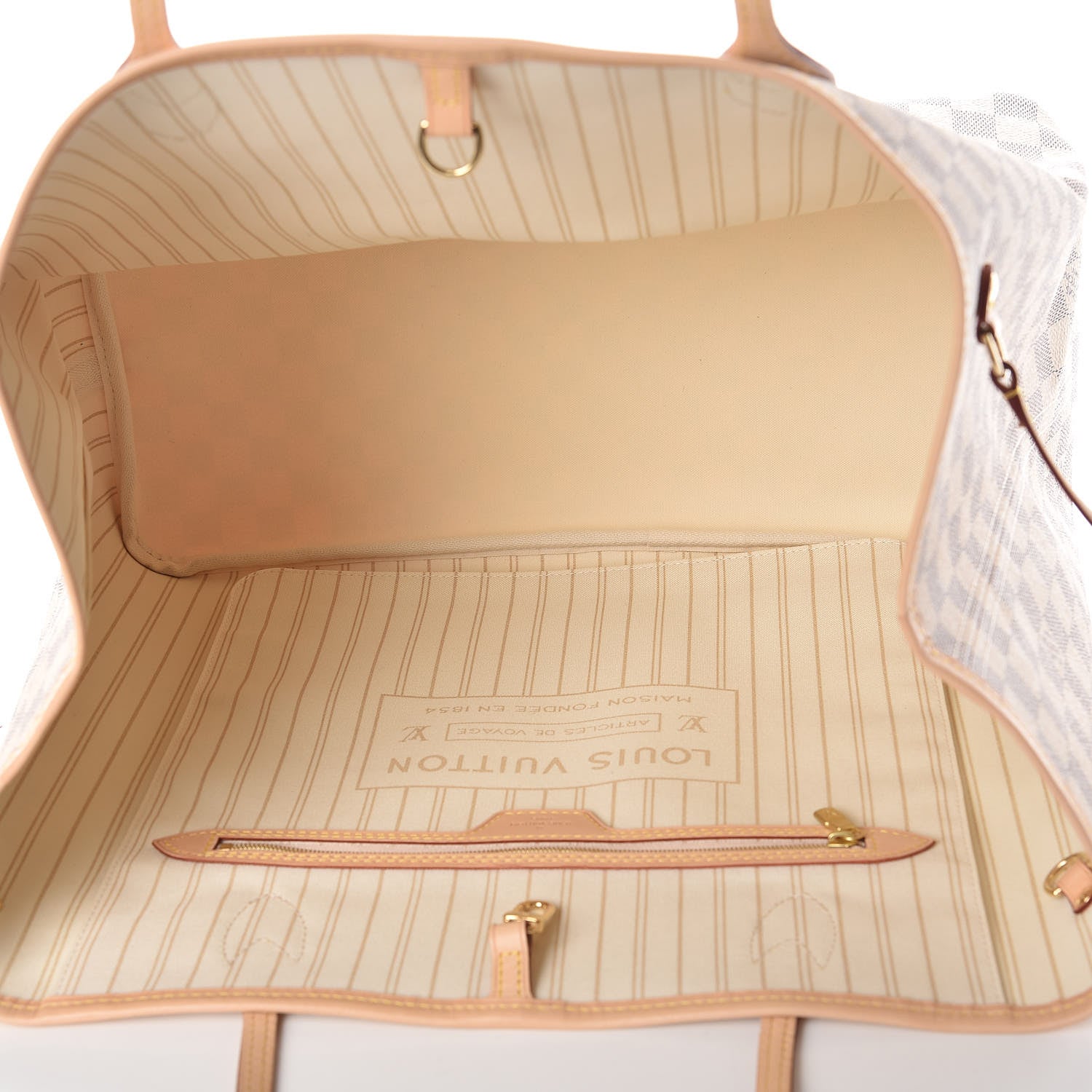 Louis Vuitton Damier Azur Neo Neverfull GM 6 of 9