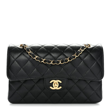 Chanel Caviar Quilted Small Double Flap Black 1 of 11